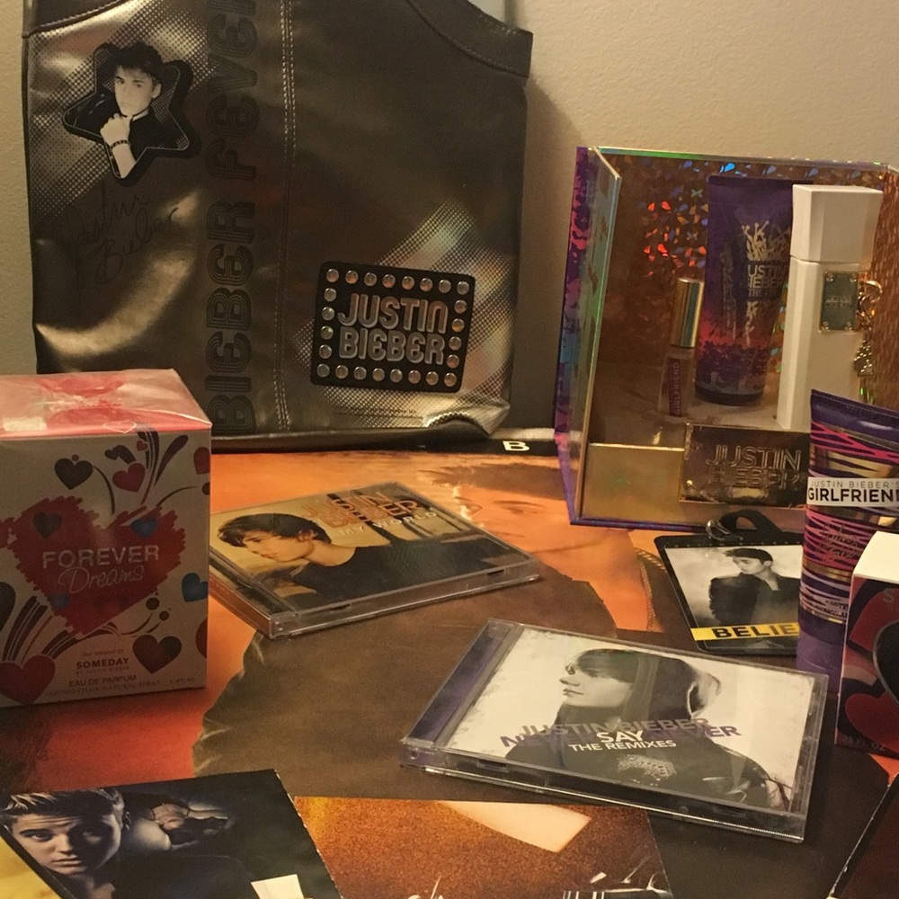rare justin bieber merch